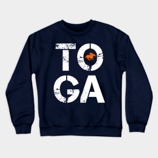 Toga Saratoga Springs Upstate New York Crewneck Sweatshirt